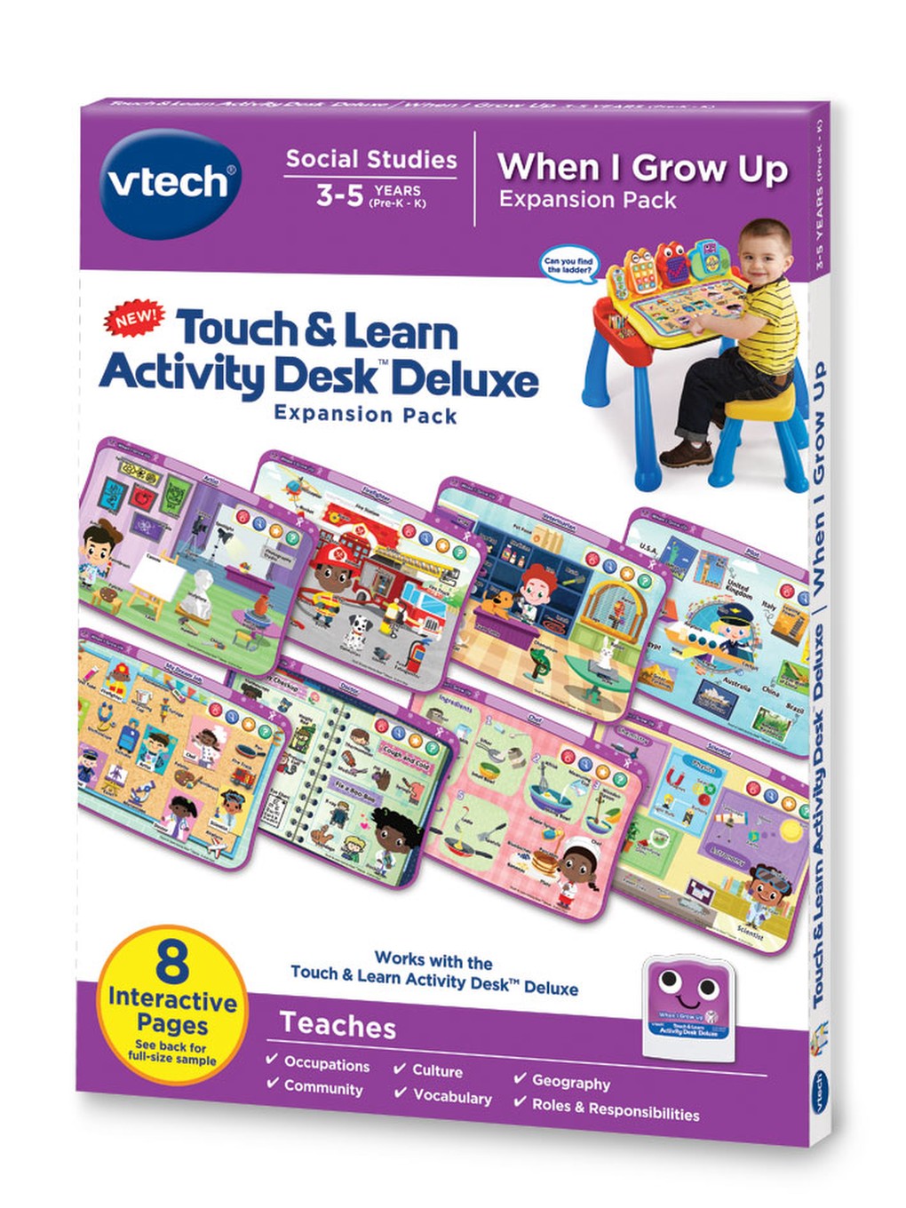 Touch & Learn Activity Desk™ Deluxe │ When I Grow Up │ VTech®